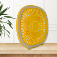 USB PORTABLE MINI DESK FAN WITH LIGHT (1 PC) the24kgal