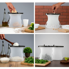 Eco-Friendly Food Storage: Reusable Silicone Bags (3-Pack) - Leakproof & Safe the24kgal