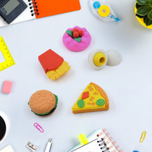 3D Food-Shaped Colorful Eraser Set – Cute Novelty Mini Erasers for Kids (5 Pc Set) the24kgal
