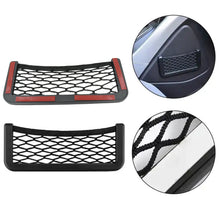 Car Storage Organize Car String Bag Car Seat Side Storage, Net Bag Mesh Pocket Organizer Stick-on for Purse Bag Phone the24kgal