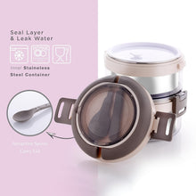 Ganesh Steko-2 Double Layer Stainless Steel Insulated Lunch Box Set the24kgal