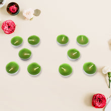 8-9 Hour Unscented Smokeless Candles – For Diwali, Christmas, Weddings, Parties & Mood Dinners (10 Pc) the24kgal