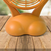 Cartoon Shape Mini Fan USB Powered & Battery Operated (Battery Not Include / 1 Pc) the24kgal