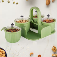 Multipurpose Plastic Storage Container Set: Kitchen Jars, Spices, Cookies the24kgal