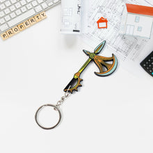 Axe Shape Metal Keychain - Durable & Stylish Accessory (1 Pc) the24kgal