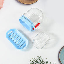 Multifunctional Soap Box with Drain Tray and Lock Clip, Sabudani (1 Pc) the24kgal