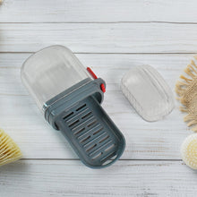 Multipurpose Soap Box Holder with Transparent Dust-Proof Lid ,Sabudani (1 Pc) the24kgal