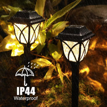 Solar Pathway Lights Outdoor Garden Lights (2 Pcs Set) the24kgal