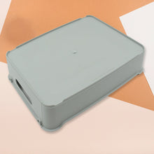 Multipurpose Organising & Storage Plastic Tray,  Fruit & Vegetable/ Multi Purpose Tray, Organizer for Kitchen, Countertop, Cabinet, Bathroom Plastic Storage Basket For Store Fruits, Vegetables, Magazines, Cosmetics, Stationary Set of 3 the24kgal