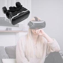 3D / HD VR Glasses Virtual Reality Goggles Headset for iOS for Android Smartphone VR Goggles-For 3D VR Movies Video Games with Headphones (1 Pc) the24kgal