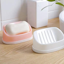 Soap Container, Soap Box Household Kitchen and Bathroom Can Use PP Material Drain Box Double Soap Dish, for Bathroom Shower Home Outdoor Camping ,Sabudani (1 Pc) the24kgal
