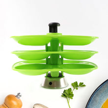 3 Layer Idli Stand for Holding and Serving Idlis (Household Kitchen Use) the24kgal