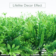 Fish Tank Aquatic Plants Fish Tank Square Artificial Grass Artificial Aquarium (60×40 Cm / Mix Design / 1 Pc) the24kgal