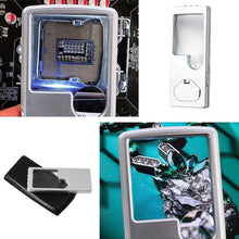 Magnifying Glass with Light, 3X 10X Pocket Magnifier (1 Pc) the24kgal