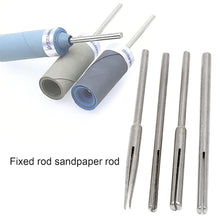 Sandpaper Clamp 3 mm Split Mandrels Long Abrasive Holder (4 Pcs Set) the24kgal