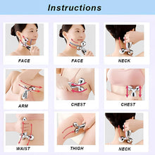 Handheld 3D Roller Face and Body Massager the24kgal