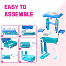 Premium Doctor Set Trolley Little Doctor Kids Toy (1 Set) the24kgal