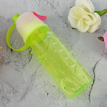 Plastic 2 In 1 Mist Spray Water Bottle (Multicolour / 600 ML / 1 Pc) the24kgal