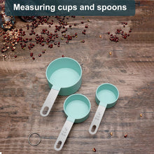 Measuring Cups Set 1/3 Cup (78 ml), 1/4 Cup (59 ml), 1/8 Cup (30 ml) the24kgal