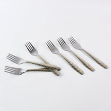Elegant Stainless Steel Fork (6 Pcs Set) the24kgal