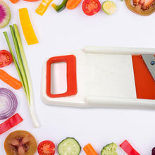 Plastic 6 in 1 Vegetables Slicer, Cutter and Fruit Dicer Grater (1 Set) the24kgal