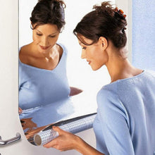 3D Mirror Wall Stickers Wall Mirror Decorative Mirror Paper for Home, Living Room Wall, Bedroom Wall, TV Backdrop Use Paper (100×50 Cm / 3 Pc ) the24kgal