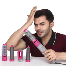 5 In 1 Hair Dryer Brush, Multifunctional Hot Air Styler Hair Tools the24kgal