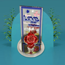 Lovely Rose Showpiece – Romantic Gift Set for All Occasions (1 Pc) the24kgal