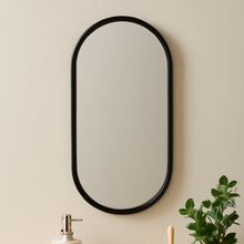 Modern Oval Wall-Mounted Bathroom Mirror (1 Pc) the24kgal