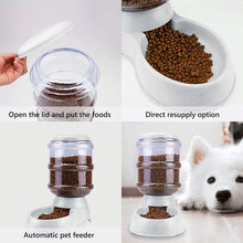 Automatic Pet Food Dispenser Self-Dispensing Pet Feeder Food Dispenser the24kgal