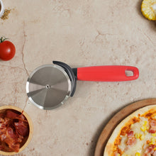Apex Premium Stainless Steel Pizza Cutter (1 Pc / Mix Color) the24kgal