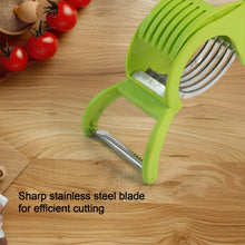 2-in-1 Vegetable Peeler and Slicer Tool the24kgal