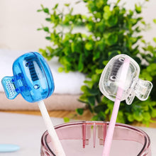 Plastic Toothbrush Head Cover Cap (1 Pc) the24kgal