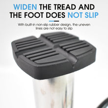 Portable High Pressure Foot Air Pump with Needle (1 Pc) the24kgal