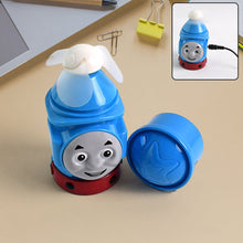Plug-and-Play Cartoon Mini Fan in Train Character Design the24kgal