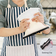 Reusable Silicone Food Bag – Leakproof, Flat Bottom, BPA-Free, Microwave & Dishwasher Safe the24kgal