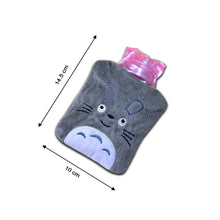 Totoro Cartoon Small Hot Water Bag with Cover for Pain Relief the24kgal