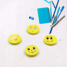 Cute Smile Emoji Eraser Set – Perfect for Kids (4pc Set) the24kgal