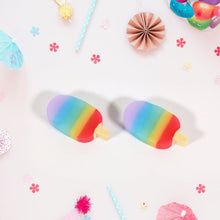 Jelly Popsicle Erasers – Cute & Fancy Mini Erasers for Kids (2 Pc Set, Mix Design) the24kgal