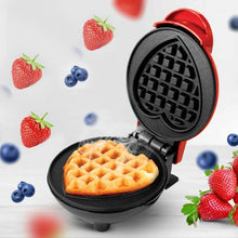 Mini Waffle Maker Machine Waffle Iron Home Appliances Kitchen Gift Easy To Clean, On-Stick Surfaces, Perfect Breakfast, Dessert, Sandwich, Pan Cakes, Paninis / Other Snacks Machine the24kgal