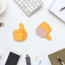 Self Adhesive Hooks for Cable Clips, Desktop Cable Organizer (6 Pcs Set / Mix Design) the24kgal