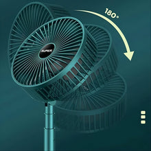 Adjustable Portable Desktop Fan - Telescopic Silent Personal Cooling for Office & Travel (Battery Not Include) the24kgal