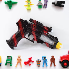 TTG LED Flashing Sound Laser Toy Gun – Battery Operated Space Gun with Lights & Music the24kgal