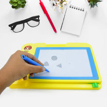 Children Magic Slate Pen Doodle Pad Erasable Drawing Easy Reading Writing Learning Graffiti Board Kids Gift Toy Magnetic Painting Sketch Pad for Baby Children (1 Pc Mix Color) the24kgal