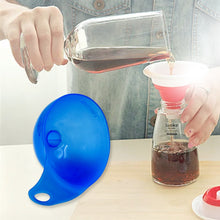 Plastic Funnel For Pouring Oil, Sauce, Water, Juice Cooking Oil, Powder, Small Food-Grains Food Grade Plastic Funnel (1 Pc) the24kgal