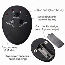 Wireless 6-Pack Abs Stimulator – Rechargeable Vibrating Muscle Exerciser & Body Massager for Abdominal Training the24kgal