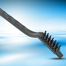 Mini Wire Brush Set Brass Nylon Stainless Steel Bristles Household Cleaning Brush for Gas Stove, Smoke Machine Tool Burner Tiles Tap Rust Removal Welding Slag Dirt & Paint Scrubbing (3 Pcs Set) the24kgal