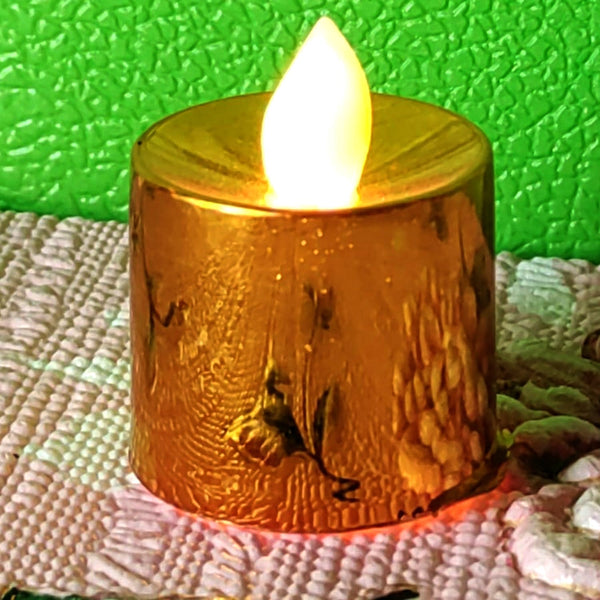 Electrical Candles Diya LED Tea Light, Plastic Candle Light Candle Candle (24 Pc Set) the24kgal