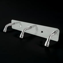 Stainless Steel Wall Mounted Coat 3 Hook Rack (14x3 / 1 Pc) the24kgal