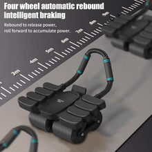 Automatic Rebound Abdominal Wheel with 8 Elbow Supports (1 Pc) the24kgal